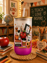 Image 3 of Teach Love Inspire 16oz Libbie Lou