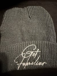 Image 2 of Get Familiar Signature Waffle-Knit Beanie 🔥