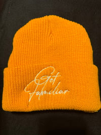 Image 3 of Get Familiar Signature Waffle-Knit Beanie 🔥