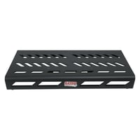 Image 2 of Black Aluminum Pedal Board; Large w/ Carry Bag | GPB-BAK-1
