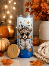 Image 3 of Fall Highland 20oz Skinny Libbie Duo