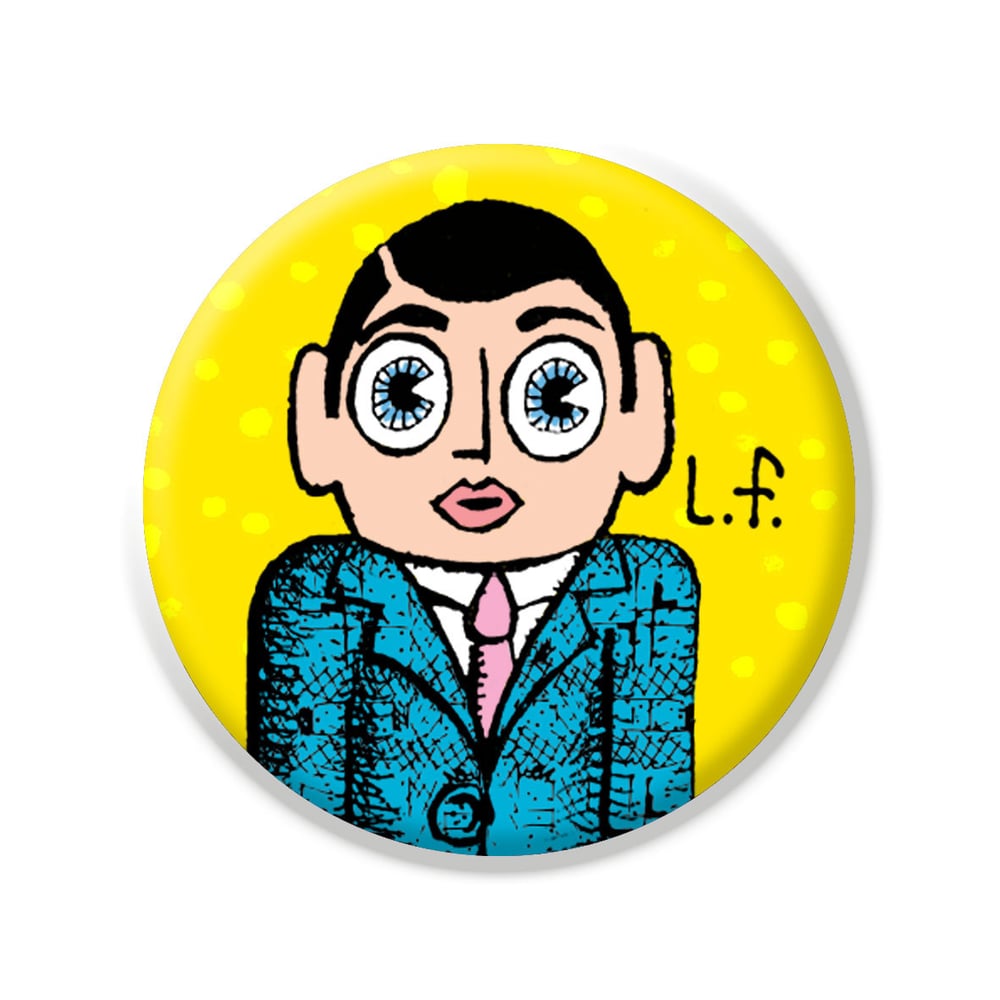 Image of little frank 25mm badge