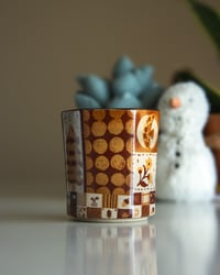 Image 3 of Woodland Hexagon Ceramic Cup