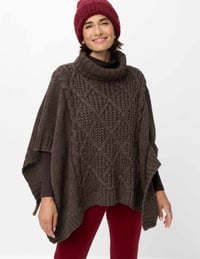 Image 2 of PONCHO PUNTO MARRÓN BRAX