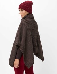 Image 3 of PONCHO PUNTO MARRÓN BRAX