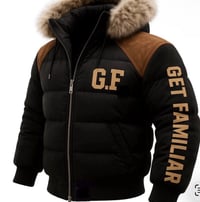     Get Familiar Executive Fur Puffer Jacket