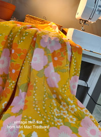 Image 4 of Furoshiki Vintage Yellow Floral