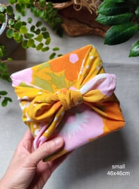 Image 1 of Furoshiki Vintage Yellow Floral