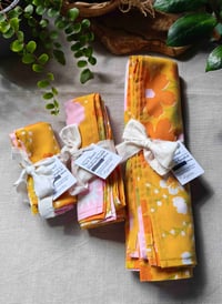 Image 5 of Furoshiki Vintage Yellow Floral