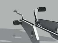 Image 2 of Honda Rebel 250 Forward Controls 