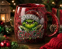 Image 2 of Grinchy 14oz Ceramic Mug