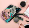 Makeup Bag For Women Cosmetic Pouch, Cosmetic Brush Organizer or Money Bag