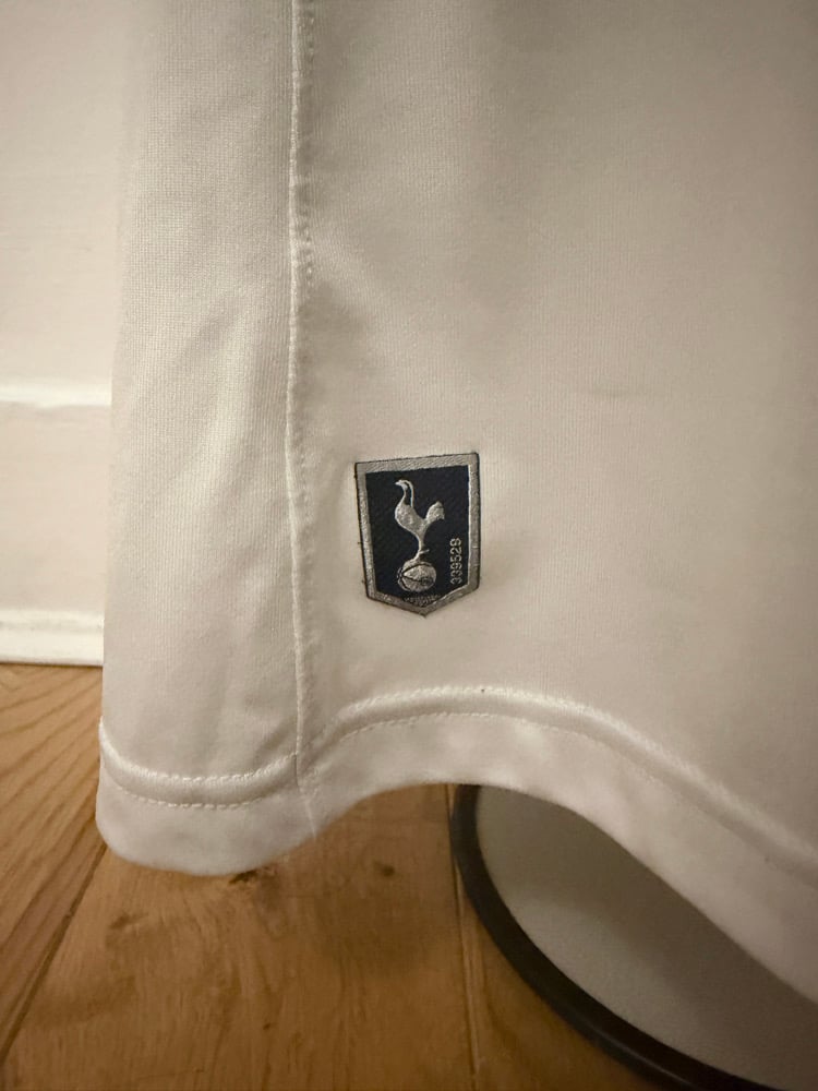 Image of Tottenham Hotspur “DEMBÉLÉ 19” 2016/17 Home Shirt + PL patches  (L)