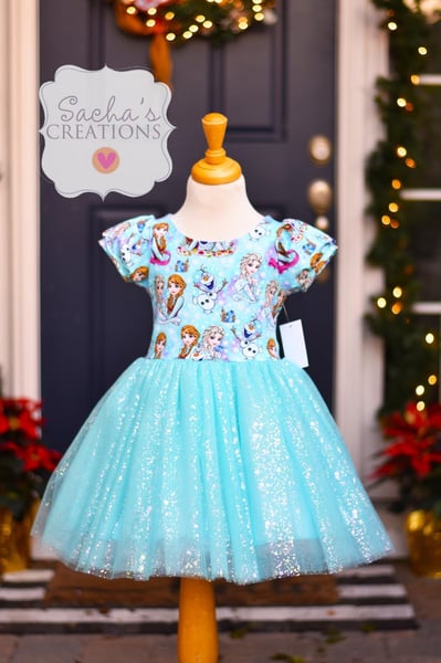 Image of Frozen Tulle Dress 