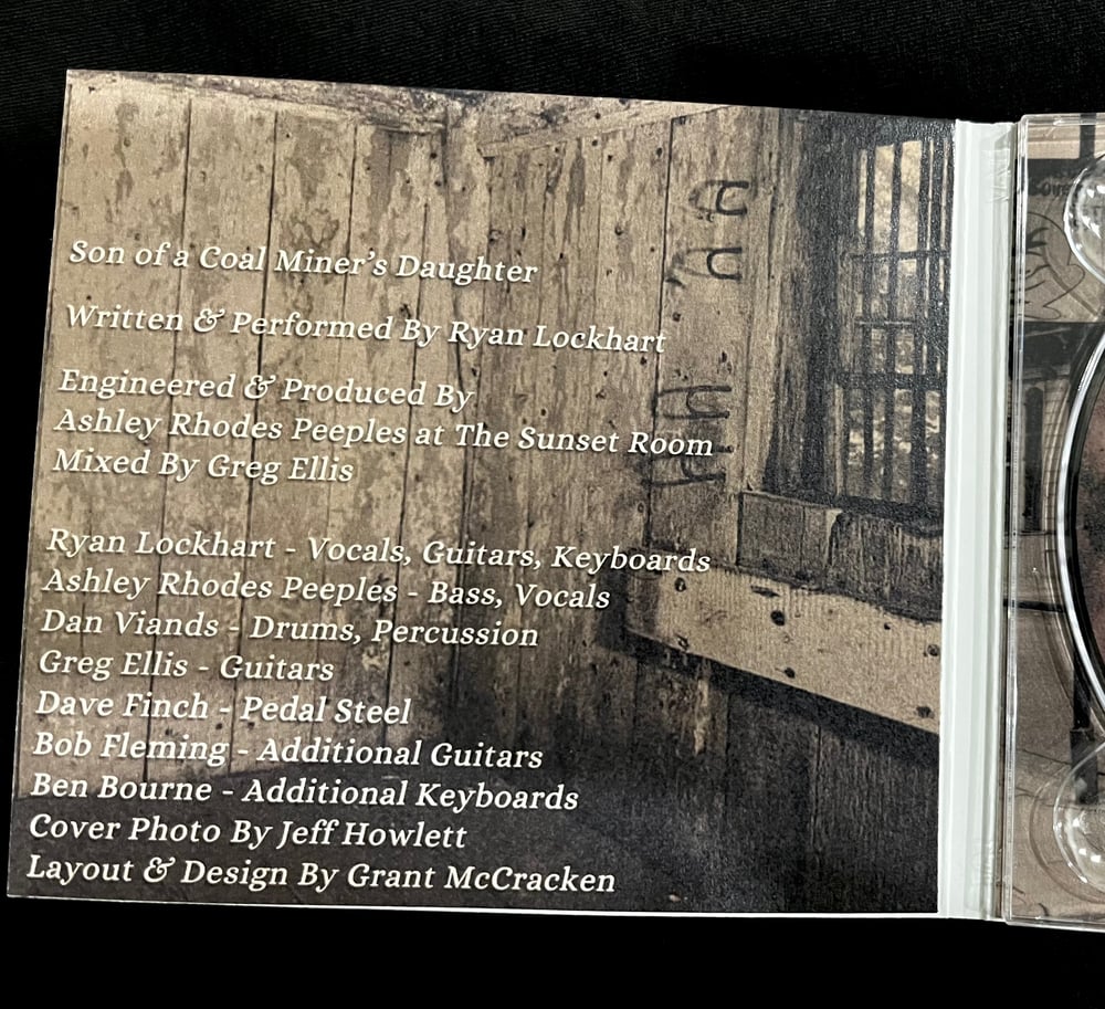 Ryan Lockhart - Son of a Coal Miner's Daughter CD