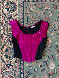 Image 4 of Fuchsia Corset