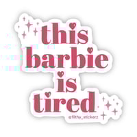 Tired Barbie