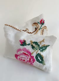 Image 1 of vintage cross stitch heatpack