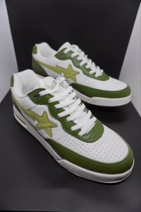Image 1 of A Bathing Ape Roadsta green/ dark green