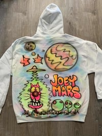 Image 6 of 1/1 Airbrush Hoodie on an XL White Hoodie