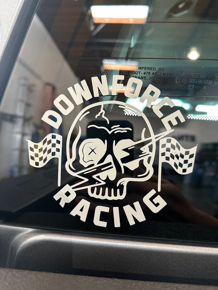 DownForceSolutions — Downforce racing decal