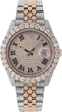 Image 1 of Moissanite Two Tone Datejust