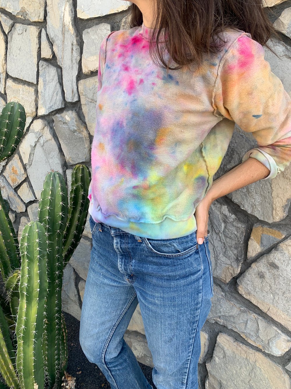 Image of desert painted sweatshirt