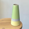  Skyline Vase in Spring Green, Primrose and Lilac