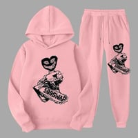 Mizzle Chainsaw Jogger Set(Pink/Blk)