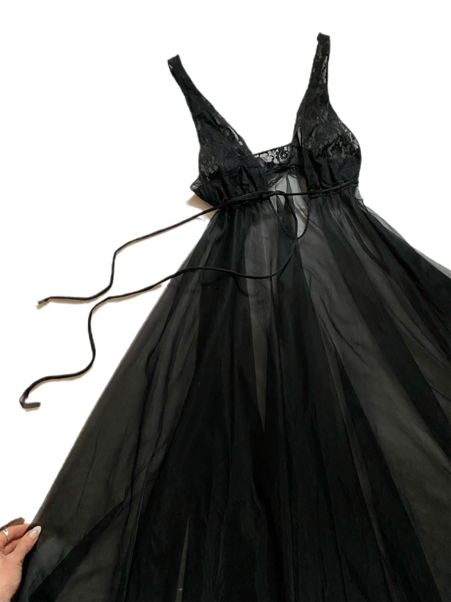 70s lingerie slip dress