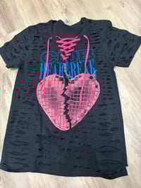 Medium heartbreak top lace destroyed