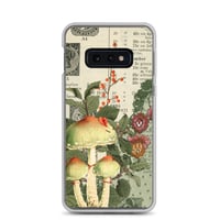 Image 10 of Colorful Antique Bookpage Mushroom Fungi Illustration Clear Case for Samsung®