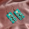 Turquoise Corn Stalks