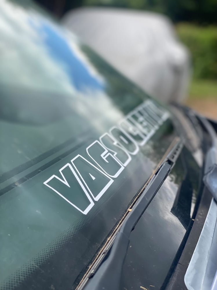 Image of VAGSocietyUK Large Bold Sticker