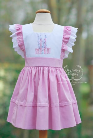 Image of Custom Legacy Birthday Pinafore Dress or Bubble