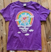 Image 1 of [MADE TO ORDER] Rainbow Stealie Batik T