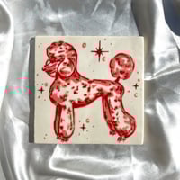 Image 1 of Pink Poodle Tile