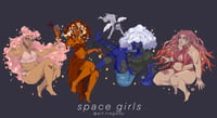 Image 1 of Regular Space Girl Prints