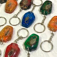 Image 3 of Scorpion Glitter Keychain