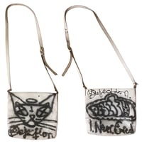 Image 1 of 1 of 1 RIP MEEKA KATE SPADE NYC LEATHER PURSE
