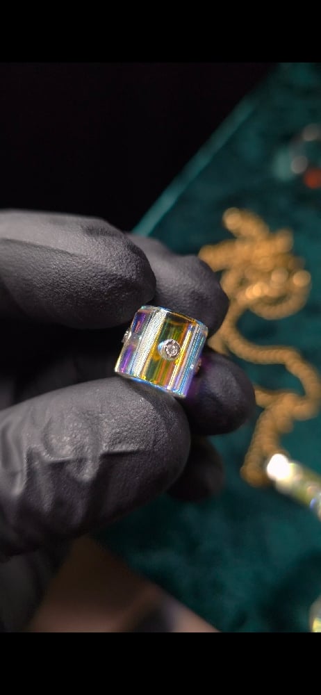 Image of Natural Diamond Bead/charm