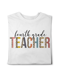 Image 7 of School Title Shirts (White)