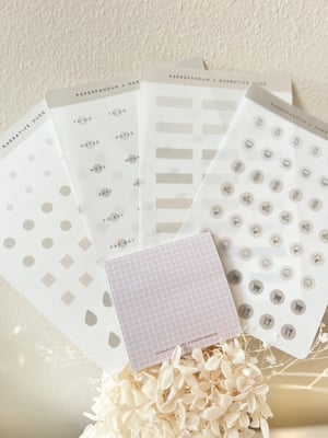 Image of Narrative Hues X Paper Panduh Sticker Set