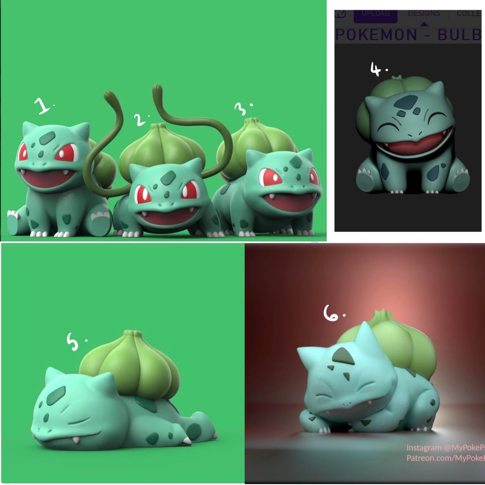 Bulbasaur display dome MADE TO ORDER READ DESCRIPTION 