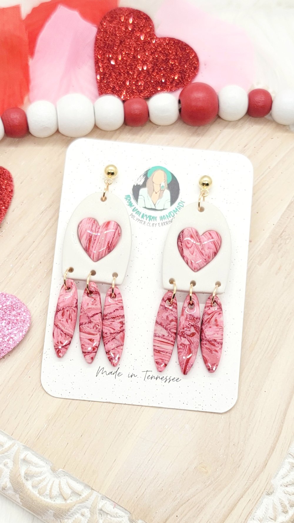 Image of Love Bezel Earrings 