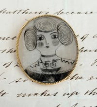Image 1 of Tattooed Lady Brooch 