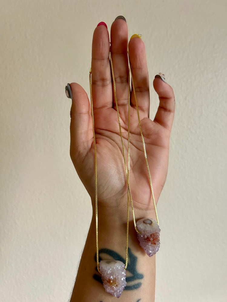 Image of 💜Amethyst Cactus Quartz💜