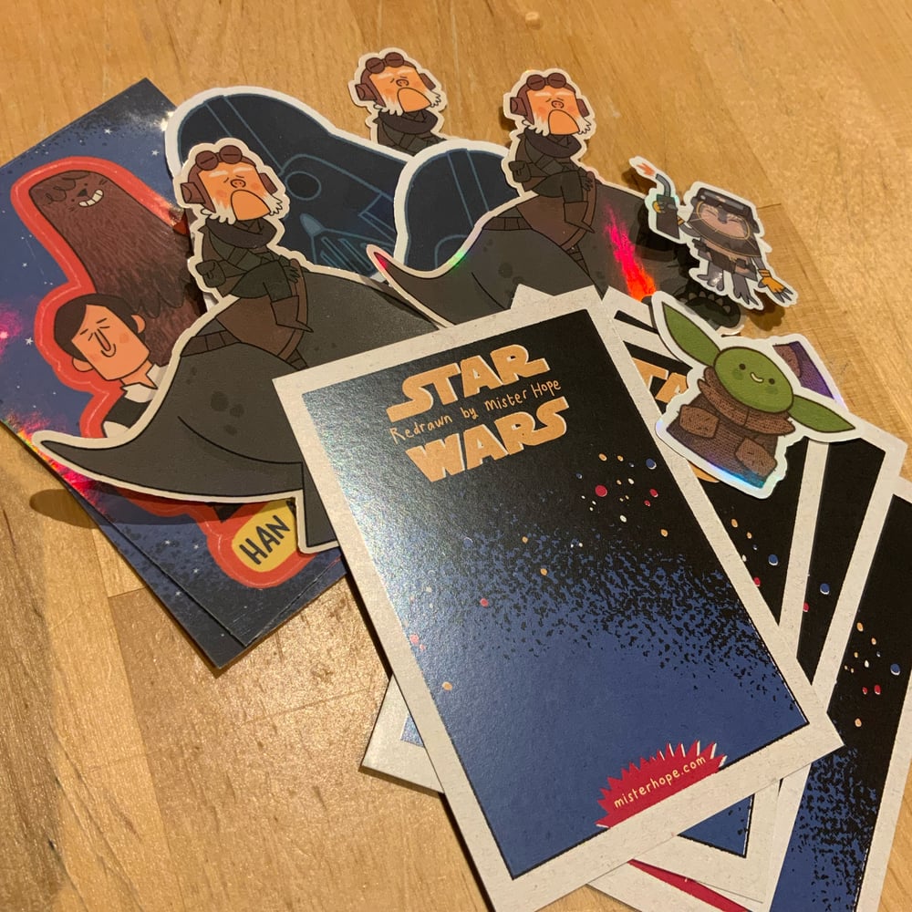 Star Wars Day 24 Trading Card/Sticker Pack