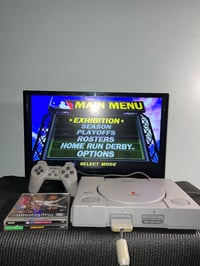 Image 2 of PlayStation 1 bundle w/ controller & 2 games