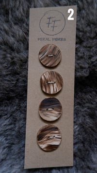 Image 3 of Hazel buttons - Set of 4